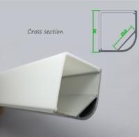 corner lighting/Aluminum Profile for flexible stri